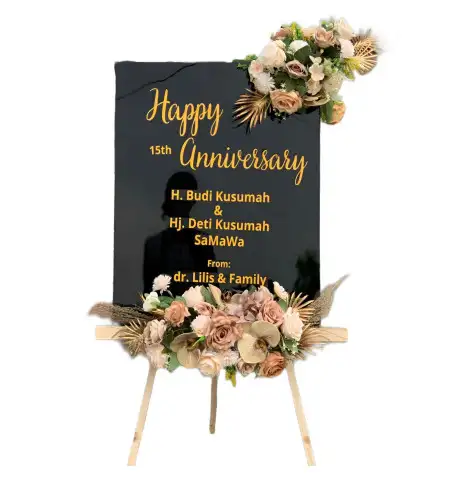 Papan Bunga Akrilik Karangroto