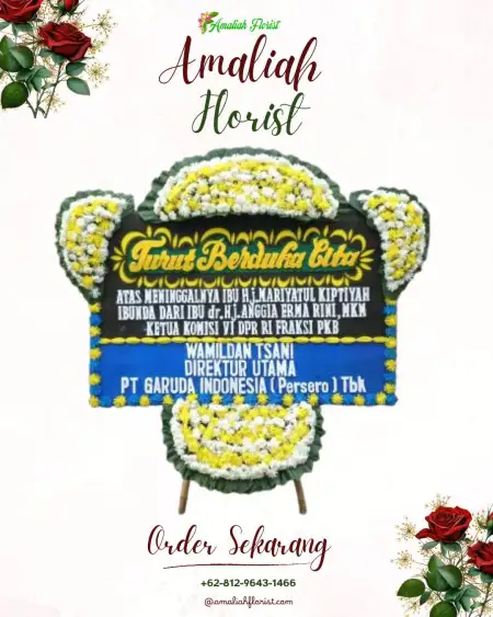 Papan Bunga Duka Karangroto